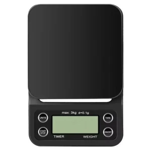 Digital Coffee Scale Kitchen Electric Scale with Backlit LCD Display 3KG/0.1g UK