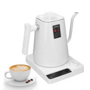 Electric Gooseneck Kettle Smart Temperature Control For Home Easy To Use