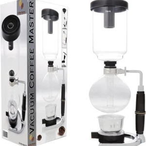 Syphon Coffee Maker 5 Cup Vacuum Glass Coffee Pot Tabletop Siphon Master 500ml