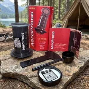 Aeropress Original Compact Portable Travel Coffee Espresso Maker System SU76
